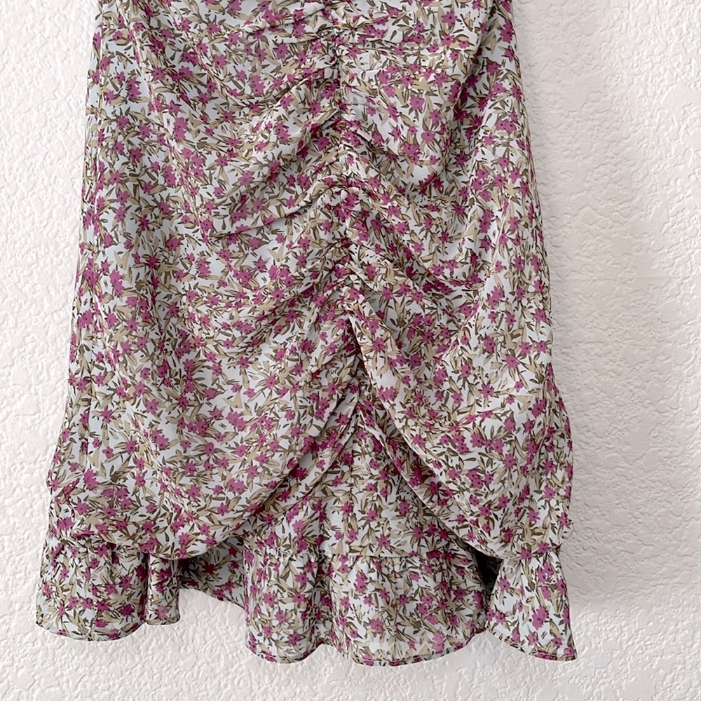 ASTR Floral Ruffle Mini Dress - Picture 12 of 16